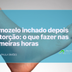 torção de tornozelo